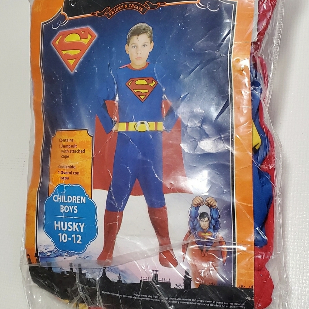 Superman Costume for Boys 10-12